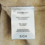 Hilary Radley Cashmere Oatmeal Beige Crewneck Sweater Womens S Minimalist Chic Photo 3