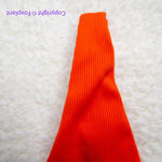 New! Set! Zulu & Zephyr Free People Tie Curve Brief Bikini, size 6‎ Orange Photo 11