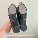 Diane Von Furstenberg  Black Patent Leather Pointed Toe Flats 8M Photo 4