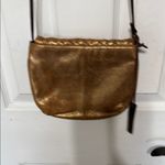 Tano Gold Crossbody Bag with Woven Texture 9” x 7” Photo 4