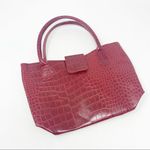 Faux Leather Croc Photo 1