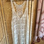 Blue Island Boho Lace Beach Cover Up  Photo 1