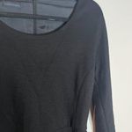 Victor Victoria black pleated belted wool dress Size 6 Photo 1