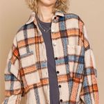 POL Oversized Flannel Shacket Photo 7