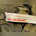 Free People One Adelia Lace Double Ruffle Lace Top in Olive Sparrow Sz L π Photo 8