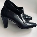 Liz Claiborne  90s Ankle Booties Black Leather Shoe Size 7 Photo 11