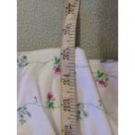 Ava & Bella womens XL Sleep shirt floral cream cotton blend Photo 5