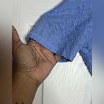 Market & Spruce NWT -  Women’s Jacquard Cotton Blend Tie Back knit top - Sz Large Photo 6