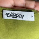 Styleword Green Scoop Neck Sleeveless Aline Dress M Size M Photo 1