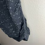 Athleta  Speed light black speckled ruched athletic racerback tank top size XS Photo 4