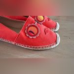 Kate Spade Grenada Glasses Tamarillo Orange Espadrille Flats Size 7 Photo 4