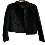 Levi's  Men's Denim Trucker Jacket Black Size S Casual‎ Fall Wear Photo 0