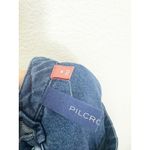 Anthropologie  Pilcro Sleeveless Denim Cropped Tank Medium Tie Bow Back Preppy Photo 5