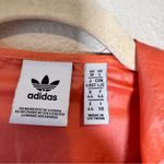 Adidas  X Fiarucci Orange Quarter Zip Windbreaker Jacket Women’s L Hoodie Fall Photo 8