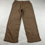 Gap Cocoa Brown Cotton Gauze Wide Leg Lounge Pant M Photo 0