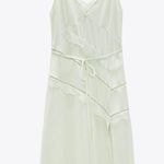 ZARA LONG LACE SLIP DRESS Photo 1