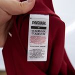 Gymshark Burgundy Cropped Athletic Legging Women's Medium Photo 2