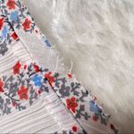 Aerie Floral Stripe Cap Sleeve Top Photo 11