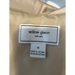 Willow Glenn New York Champagne Metallic Wrap Dress Formal Cocktail Sz 14 lined Gold Photo 2