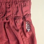 Free People  FP Movement The Way Home Running Hiking Shorts Burgundy Size M Photo 5