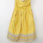 Anthropologie Anthro Girls From Savory Mustard Bandanna Dress Photo 3