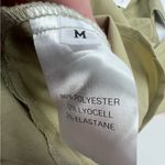 The Frankie Shop NWT  Roan asymmetric button down top beige green sz M Photo 6