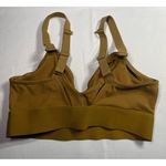 Fabletics  WOMENS Gold Mustard STRAPPY BACK SPORTS BRA Size‎ M Photo 1
