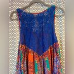 Free People Intimately | Count Me in Trapeze Tank Top, Blue Size L Photo 4