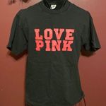 Love pink tee shirt​​​ Black Size M Photo 0