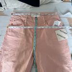Mother Superior The Insider Hover High Rise Jeans Peach Parfait Size 28 Photo 9