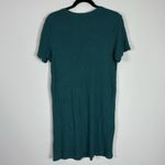 ANDIE The Waffle T-shirt Dress Loungewear in Dove Size Large Photo 3