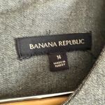 Banana Republic  Gray Sleeveless Sculpted Shoulder Sheath Midi Dress Size 14 Photo 4