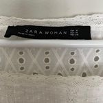 ZARA Lace White Blouse Photo 4