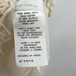 Modcloth  A'reve cream long sleeve pullover lace crochet side tie size small /med Photo 3