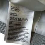 H&M Gray Plaid Lined Collared Blazer w/ Pockets Women Size 4 NWT | 28-11 Photo 5