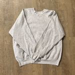 Vintage 80s New York Crewneck Pullover Sweatshirt Size XS Gray Photo 3