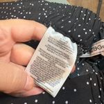 BCBGeneration  black polka dot wide leg pants Photo 4