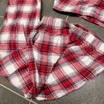 Eberjay Eberjey Gisele Flannel Long Pajamas PJ Set Tartan Plaid/Haute Red Medium Photo 4