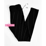 Alo Yoga Alo Alosoft High-Waist Sunray Leggings Black White Hi-Rise Waisted Skinny Pants Photo 8