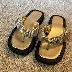 Target Gold Flip Flops Photo 4