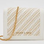 Charles and Keith  Everline Woven Wallet Photo 9