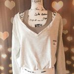 Sweatshirt gray v Photo 2