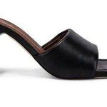 ALOHAS NEW  Black Puffy Mule Size 39 Square Toe Heels Photo 0