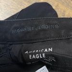 American Eagle  Hi-Rise Jegging Jeans Black Dream Stretch Womens 8 Denim Photo 6