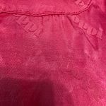 Poppi Vibrant Pink Silky Women's Pajama Shirt & Pant size S Photo 4