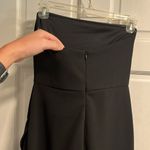 Lulus  After Hours Black Strapless Ruffled Maxi Dress Size Small Photo 6