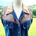 Gordon & James Signature Denim Vest Blue Size M Photo 5