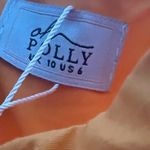 Oh Polly  Orange Gold Chain Halter Mini Dress, New with Tags Photo 6