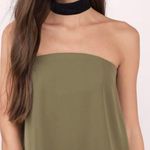 Tobi Casablanca Olive Strapless Top Photo 0