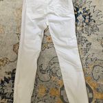 Free People White Skinny Frayed Hem Pants 28R Photo 1